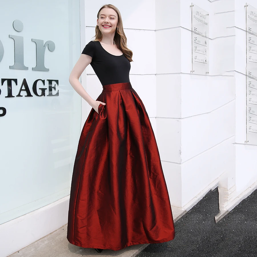 full length ball gown skirt