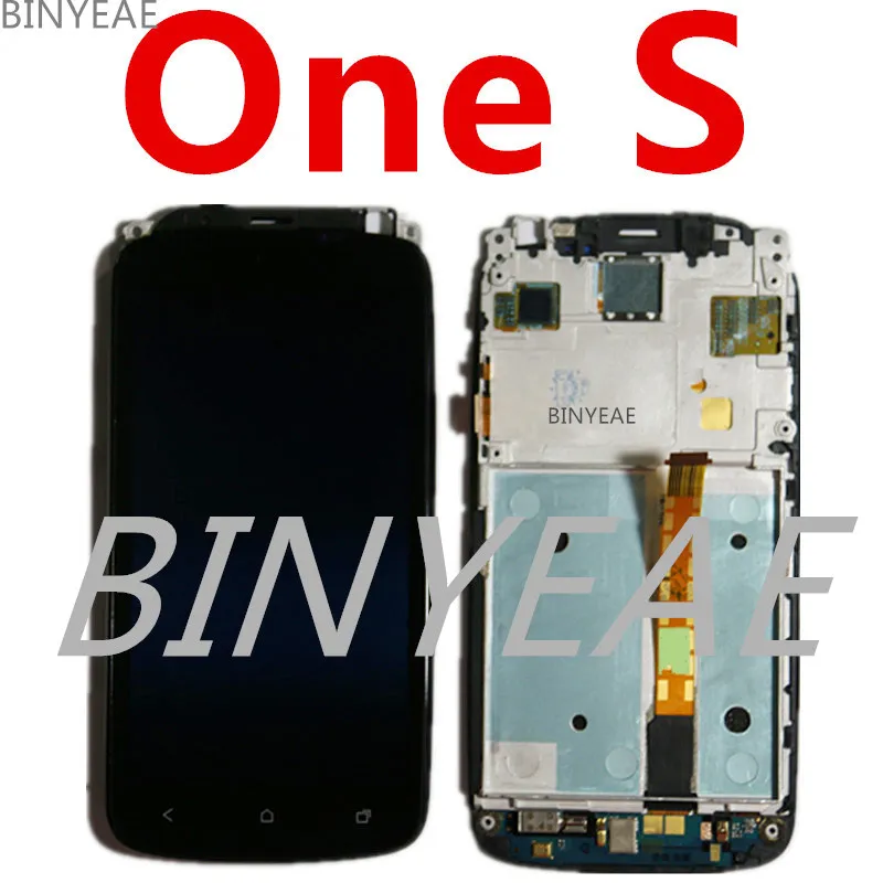 imágenes para BINYEAE Para htc one S G25 Z520E Z560E LCD pantalla LCD + marca caja + botón táctil + Asamblea fram Con soporte fila de pequeña placa de UN S imágenes para BINYEAE Para htc one S G25 Z520E Z560E LCD pantalla LCD + marca caja + botón táctil + Asamblea fram Con soporte fila de pequeña placa de UN S