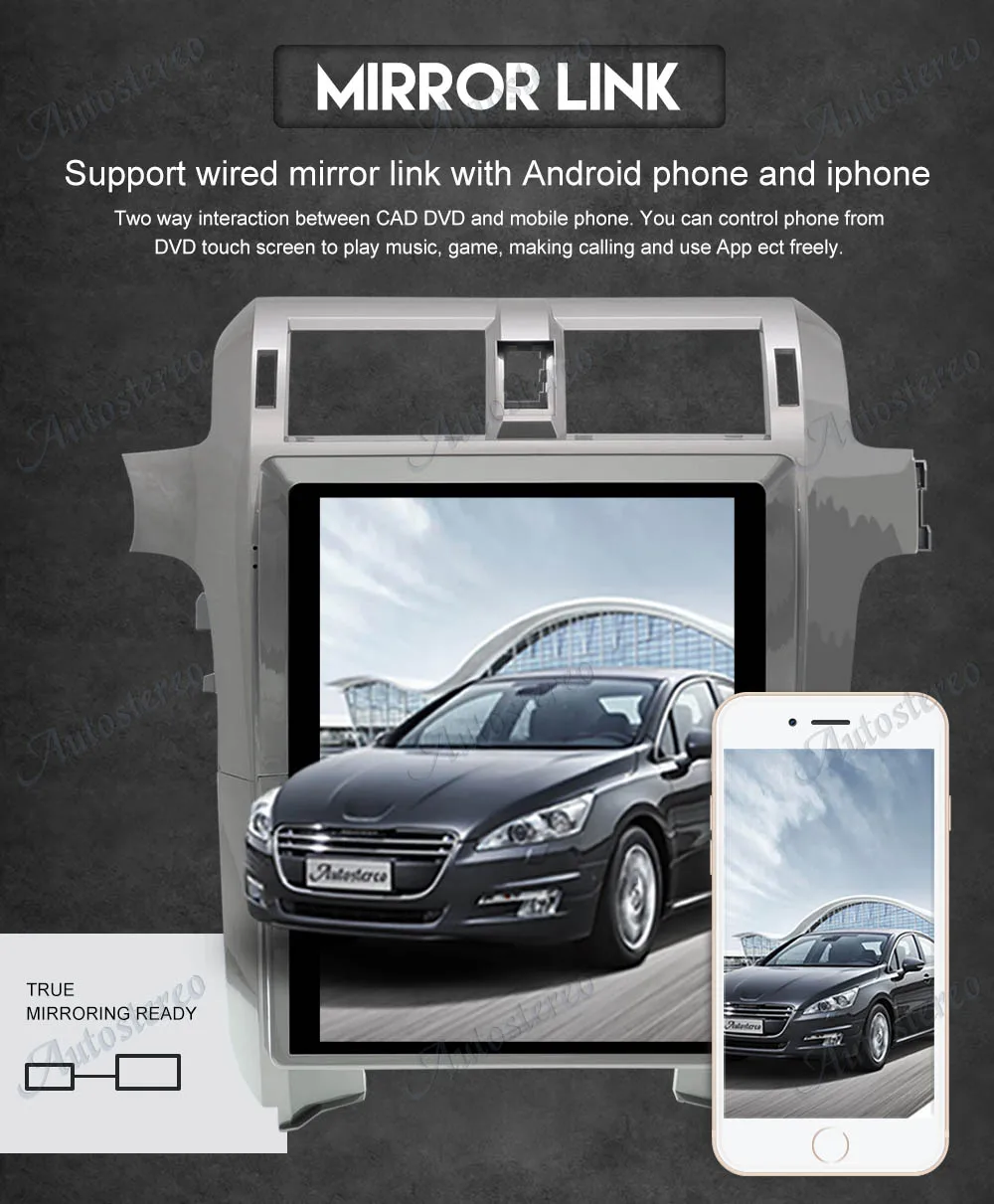 Cheap Android 7 Tesla style Car No DVD Player GPS Navigation For Dodge RAM 2014-2018 radio tape recorder head unit multimedia player 20
