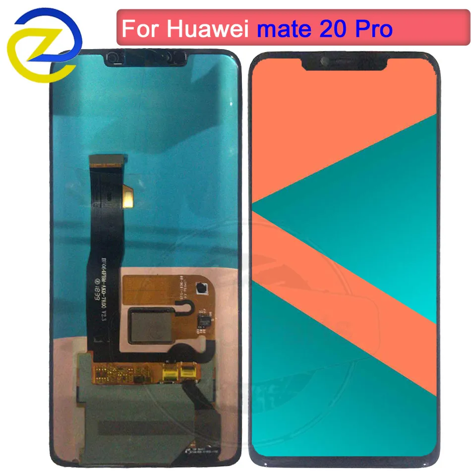 

amoled For Huawei Mate 20 Pro LCD Display Touch Screen Digitizer with fingerprint Assembly Mate 20 Pro Original Mate20 Pro LCD