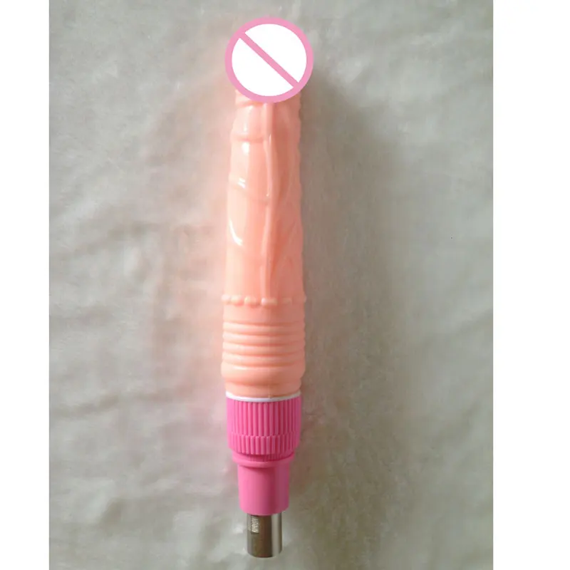 G-king 17.5*3-4cm Food grade TPR vibrating Sex machine accessories sex products mini dildo for love machine ENHOT-ZD-001