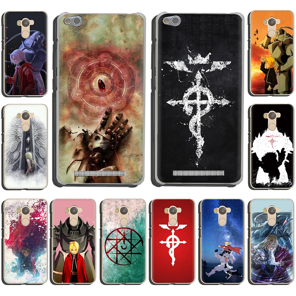 

FullMetal Alchemist Anime Hard Phone Cover Case for Redmi 5 6 A 5Plus K20 Pro S2 7 Go Note 4 4X 5 6 7 8 Pro