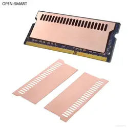 Открытым смарт-чистый Медь Тетрадь игровой ноутбук памяти радиатор охлаждения жилет 0,5 мм радиатора