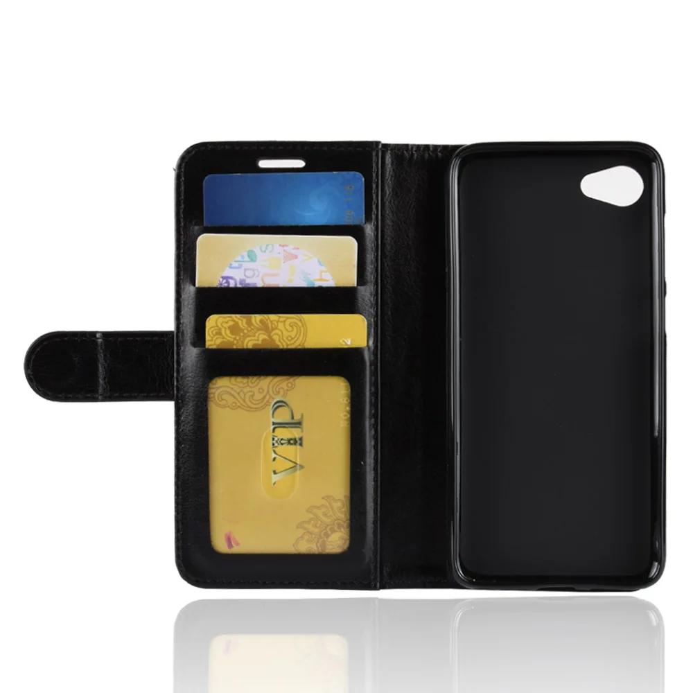 

CYBORIS For HTC Desire 12 Flip Protective For HTC 12 PU Leather Fundas Flip Cover Phone Wallet Card Holder For Desire 12 cases