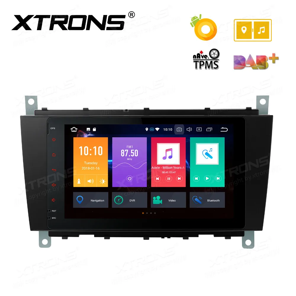 XTRONS Android 8 0 автомобильный Радио плеер GPS без DVD для Mercedes Benz W203 C280 C300 C320 C350 32 AMG G Class W463