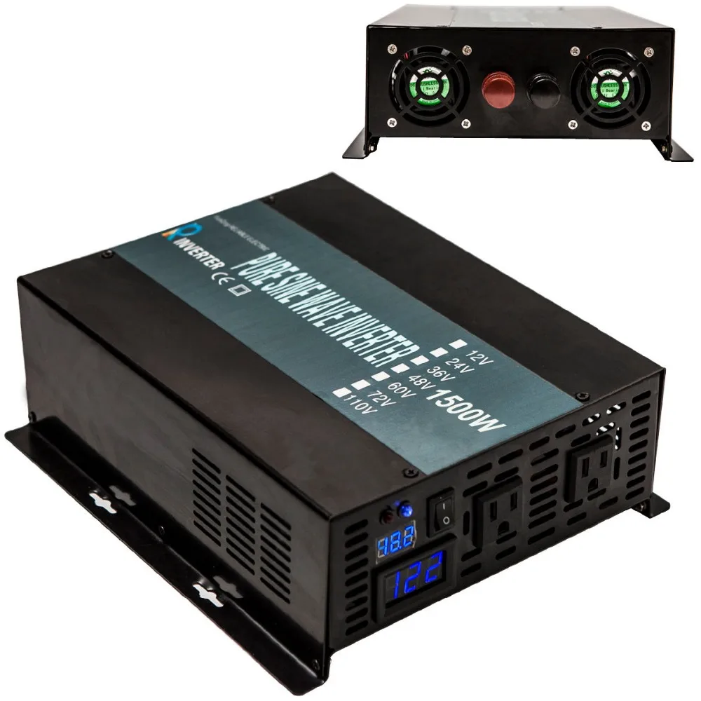 3000W Peak Pure Sine Wave Solar Power Inverter 24V to 220V 1500W Inverters Converters Power 3000W Peak Pure Sine Wave Solar Power Inverter 24V to 220V 1500W Inverters Converters Power
