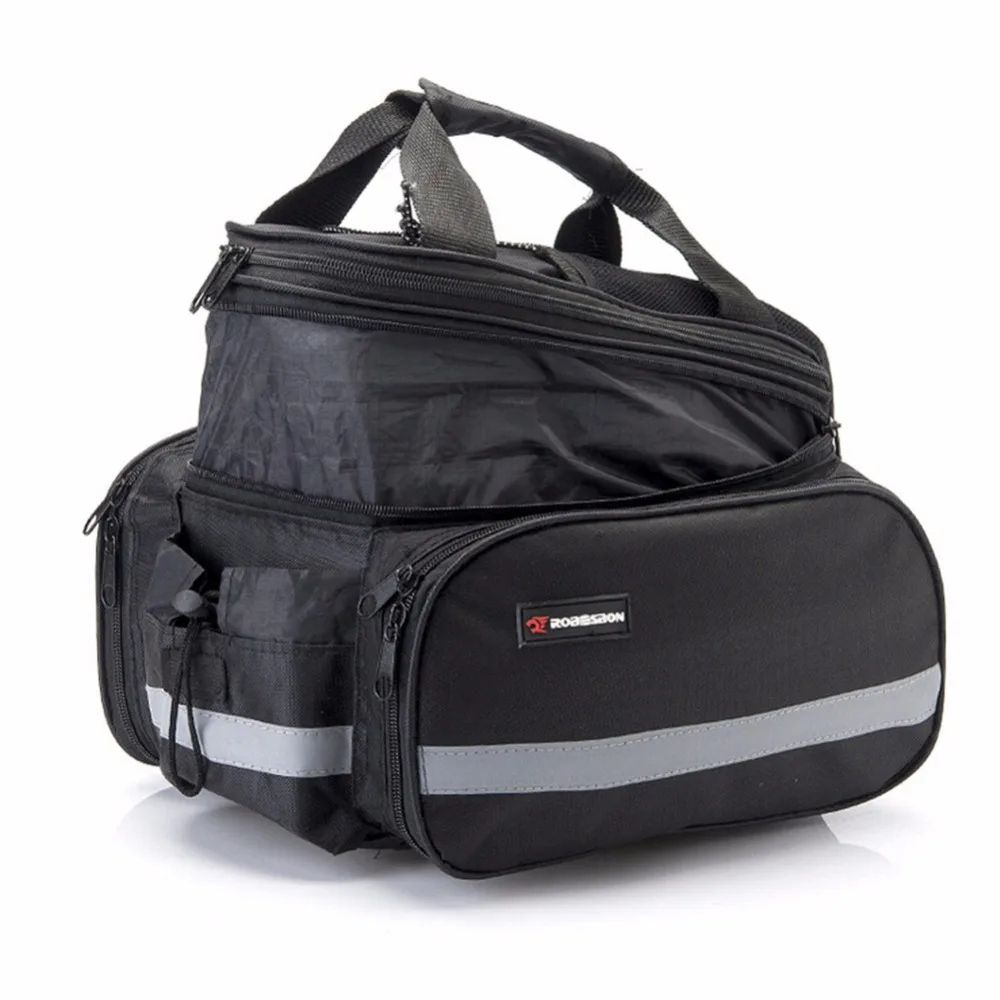 

Bicycle Luggage Bag With Raincover Mountain Bike Seat Rack Bags Riding Pannier Bicicleta MTB Bike Luggage Bags Cycling Rack Bag
