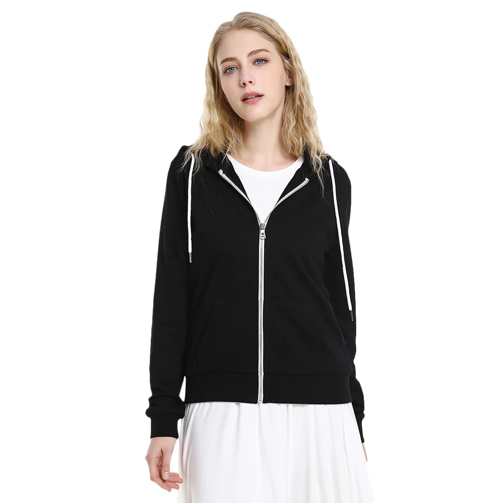 Autumn Women Fashion Patchwork Color Hoodies Womens Casual