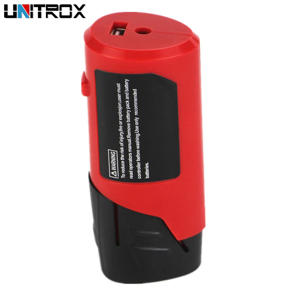 

Replacement USB DC12V M12 Charger For Milwaukee 49-24-2310 48-59-1201 Lithium Battery Portable Lightweight Cordless Power Source