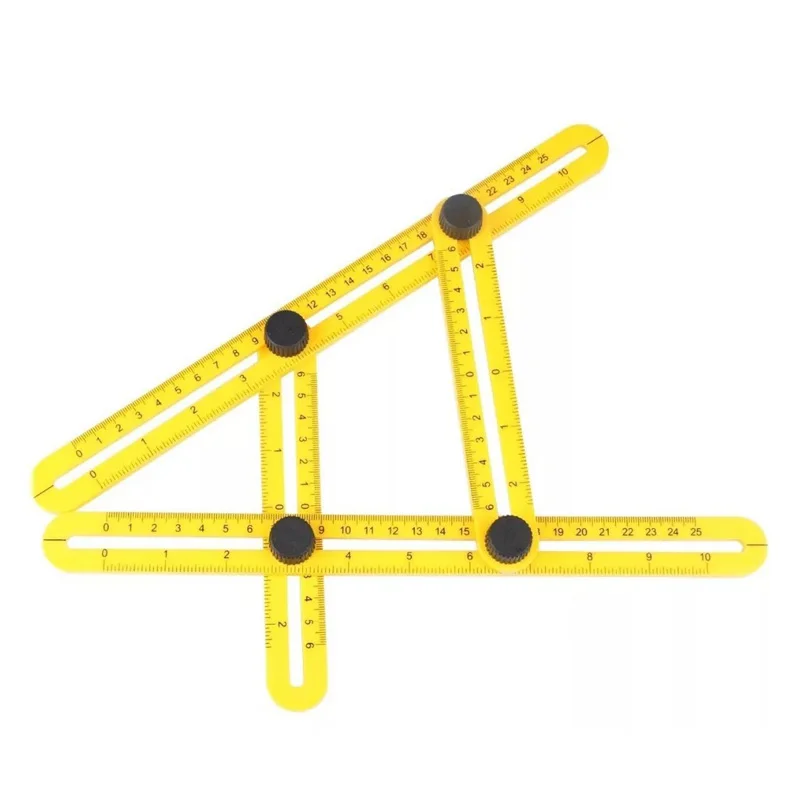 Angle Ruler Adjustable font b Measuring b font font b Instrument b font Multifunctional Magic Ruler