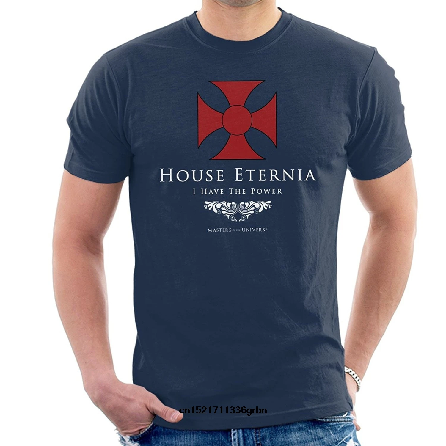 

Men t shirt House Eternia I Have The Power He Man Masters Of The Universe Fashion t-shirt novelty tshirt women
