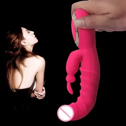 Фаллоимитатор вибраторы женский Отопление гибкий изгиб Мягкие силиконовый массажер вибратор G Spot интимные игрушки для женщин фиолетовый