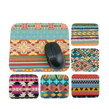 

National wind canvas mouse pad Multi-pattern personalized office gaming mouse pad Cute / cartoon mouse pad