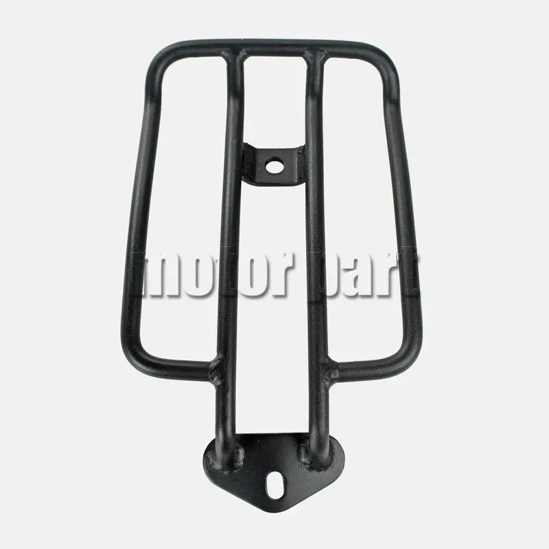 

For 2004-2015 Harley Sportster XL 883 1200 XL883N Iron Custom XL883C Motorcycle Luggage Rack Rider Rear Seat Support Shelf Black