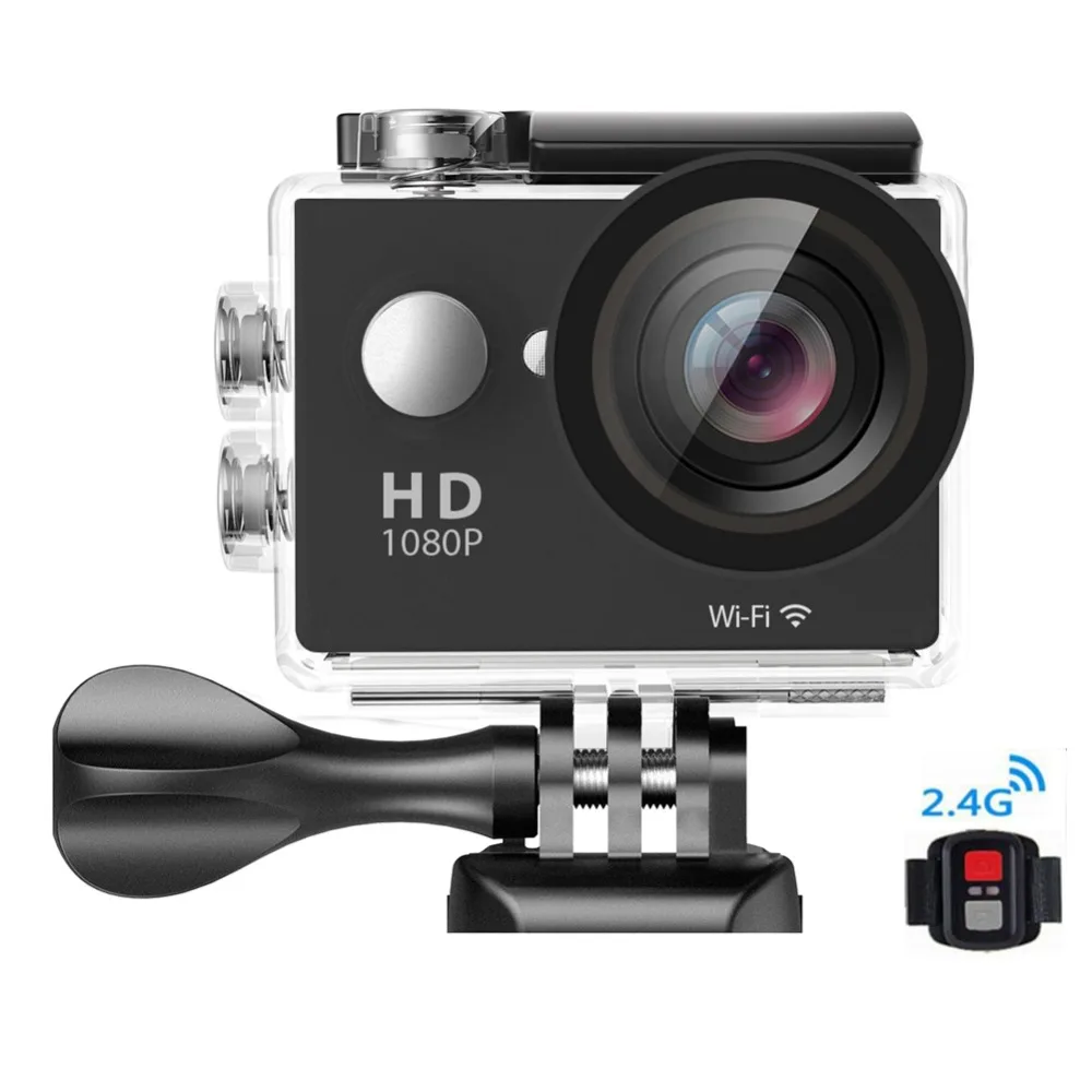Winait full hd 1080p wifi цифровая видеокамера Спортивная/Экшн камера с 2 0 дюймовым TFT