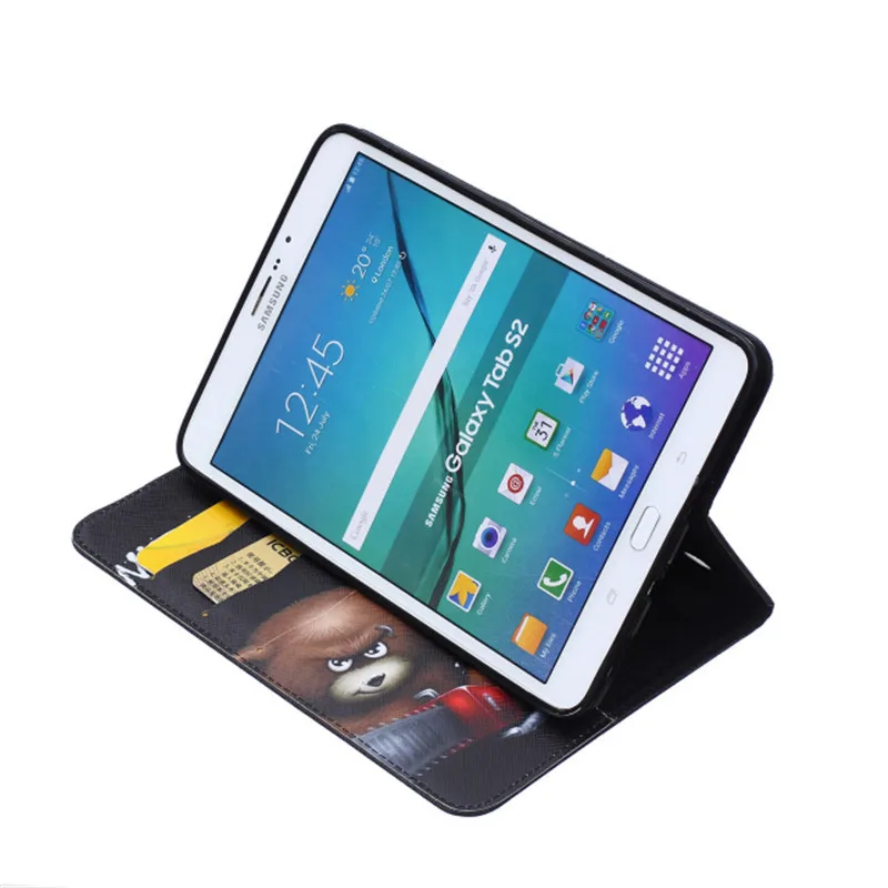 Чехол из искусственной кожи для Samsung Galaxy Tab S2 8 0 T710 T715 T719 0|Чехлы планшетов и