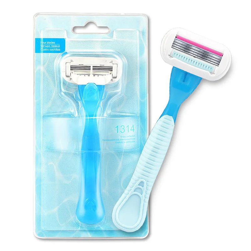 

NEW Shaving Razor Blades For Women Safety Female Sharpener razor For Venuse Razor Blade for shaving 4 layers blades