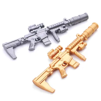 

1Pcs 0.38mm Submachine Gun Shape Plastic Ink Gel Pens Office Writing Supplies Student Exam Spare School Supplies Stationery Pens