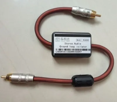 

Audio Isolator Eliminates Noise Anti-Jamming Audio Line Current Acoustic Isolation Noise Canceler RCA Noise Canceller