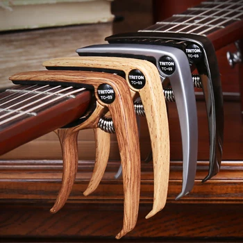 

Guitar Capo with Bridge Pin Remover Fit For Acoustic Electric Guitar Bass and Ukulele Mandolin Soprano Concert Tenor Baritone
