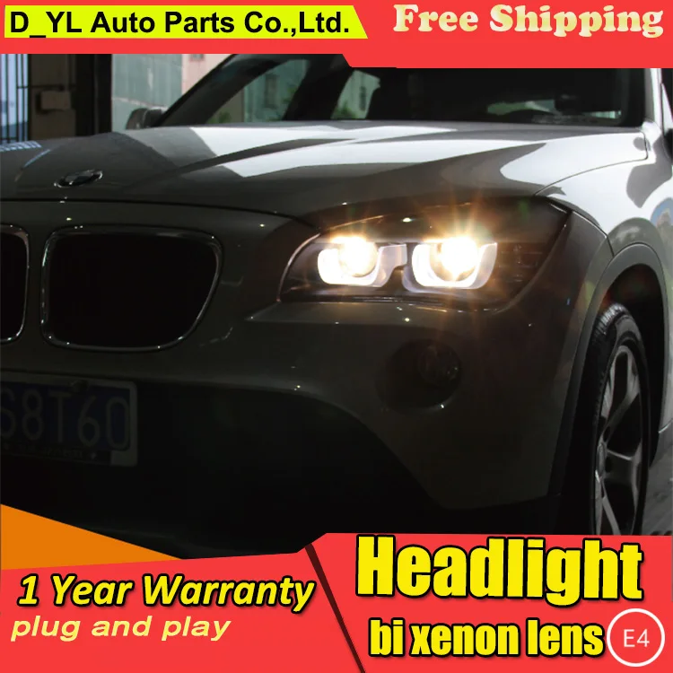 Car Styling For BMW X1 headlights 2012 2016 X1 led headlight Head Lamp