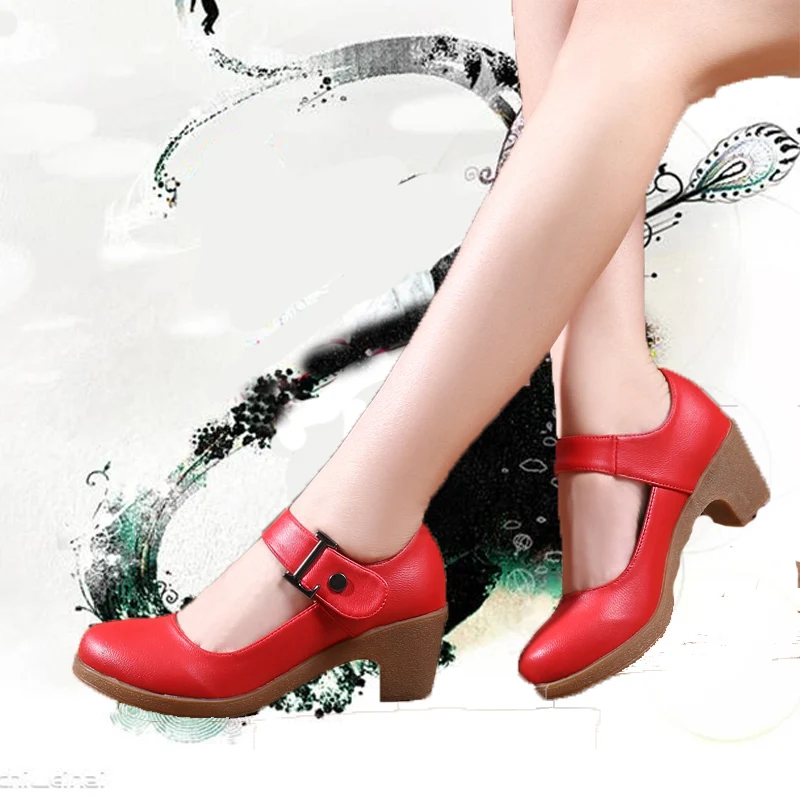 

Женские кроссовки с мягкой подошвой, спортивная обувь с круглым носком, квадратная подошва, современные, для фитнеса и танцев, Бальные кроссовки