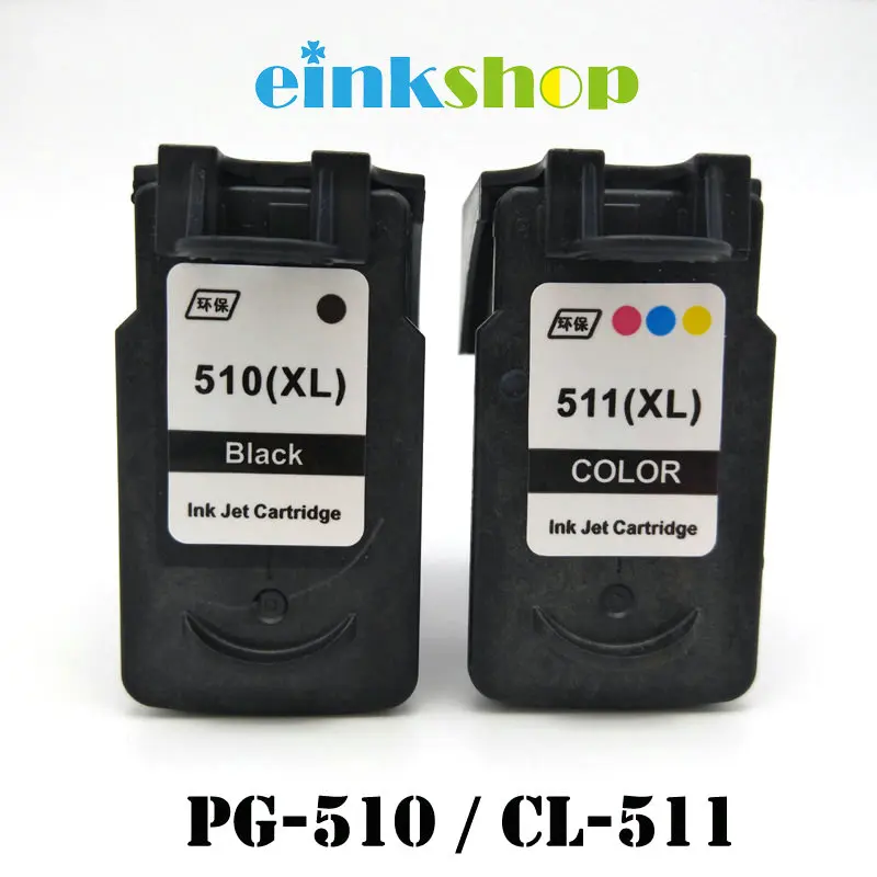 Чернильный картридж einkshop PG 510 CL 511 для Canon pg510 pg cl510 Pixma iP2700 MP250 MP270 MP280 MP480 MX320 MX330