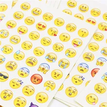 cut sticker 48 classic Emoji Smile face stickers for notebook albums , message Twitter Large Viny Instagram Classical toys