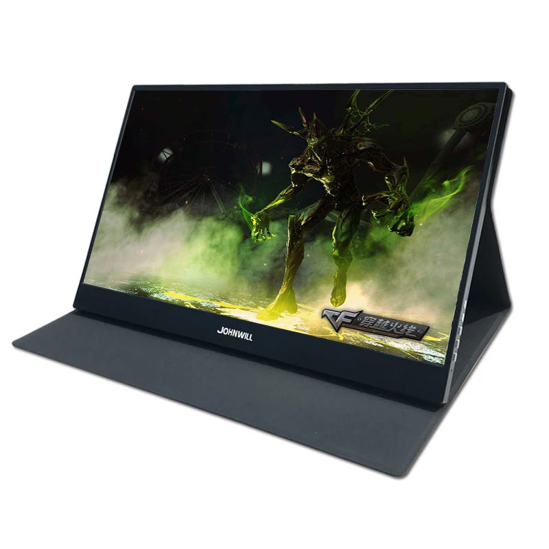 

15.6 Inch1080P Portable Monitor 1920x1080 IPS Gaming Display with 2 Type-C USB-C HDMI Interface for Raspberry Pi Switch
