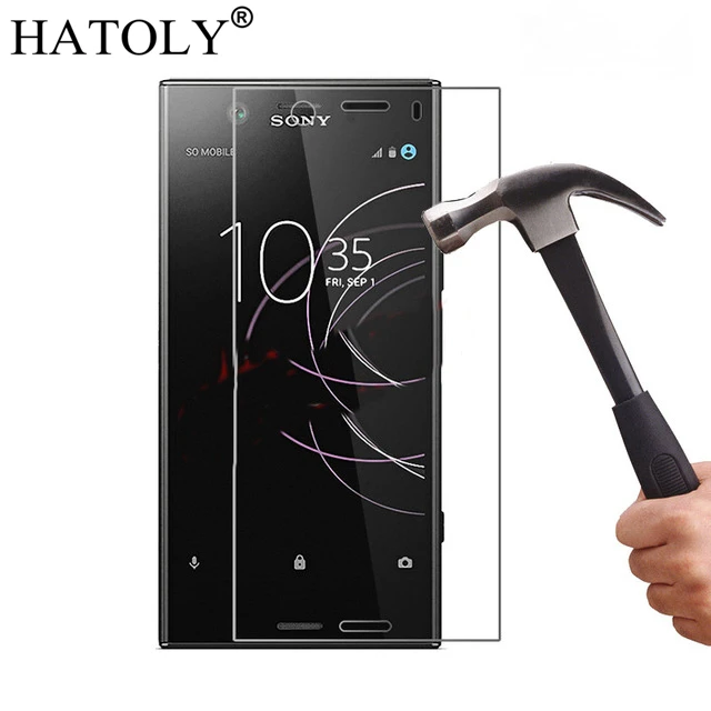 

2PCS Tempered Glass For Sony Xperia XZ1 Compact Anti-Explosion Screen Protector for Sony Xperia XZ1 Compact Film G8441 HATOLY