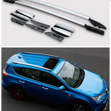 Для Toyota RAV4 2013 багажники на крышу багажник высокое качество алюминиевые модификации аксессуары