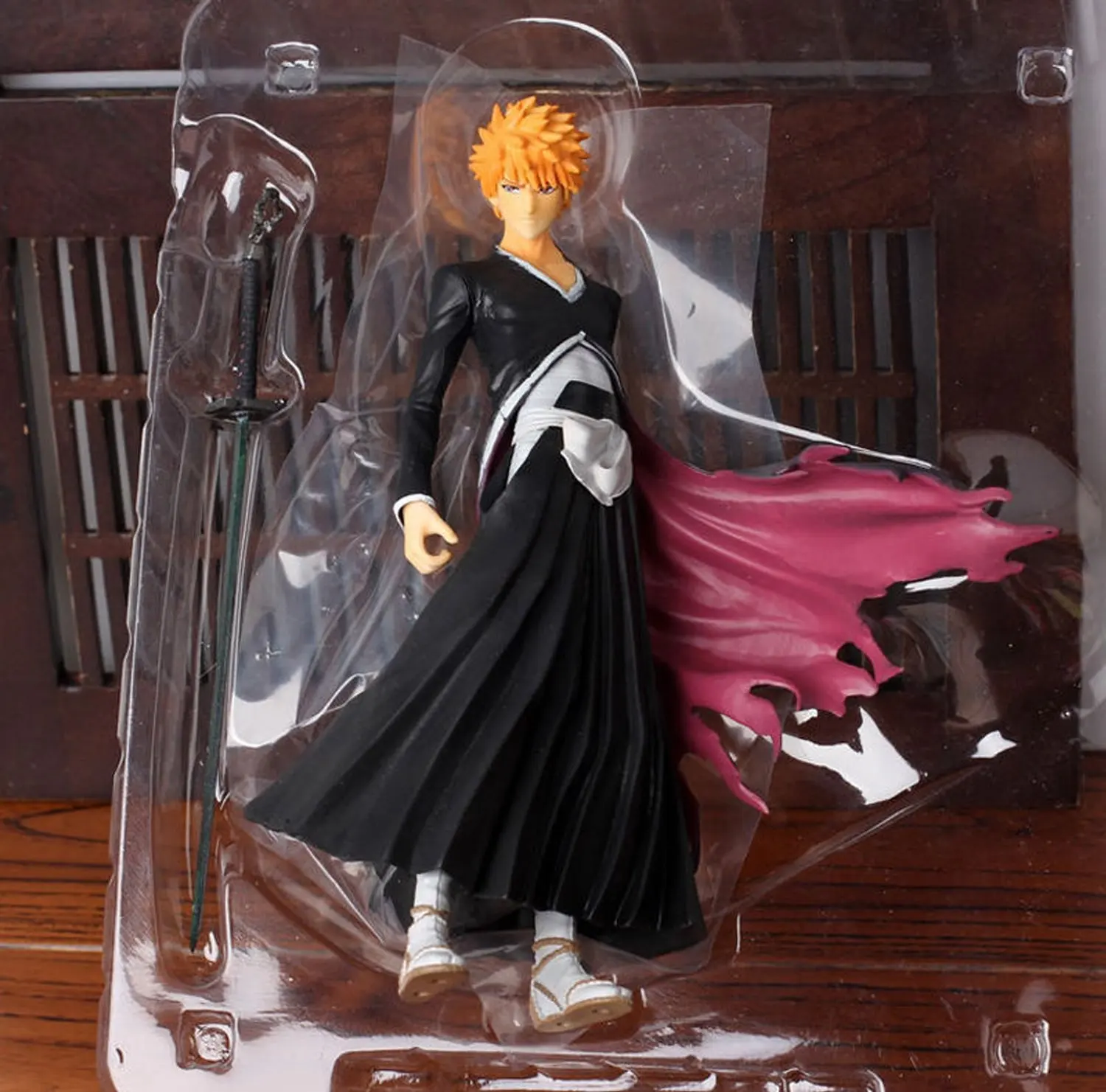 Экшн фигурки Kurosaki Ichigo GK с замком Zangetsu ПВХ бесплатная доставка|kurosaki ichigo|japanese animeanime