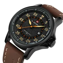 Бизнес новые мужские s часы лучший бренд роскошный таймер кожаные кварцевые наручные часы мужские relogio masculino часы подарок