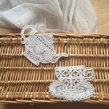 beautiful pearl handmade lace design round fake sewing neckline DIY fabric aplplique lace collar beautiful pearl handmade lace design round fake sewing neckline DIY fabric aplplique lace collar