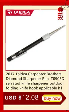 TAIDEA Top Level T1031D Electric Diamond Steel Sharpener With 2 Slot For Kitchen Ceramic Knife h5