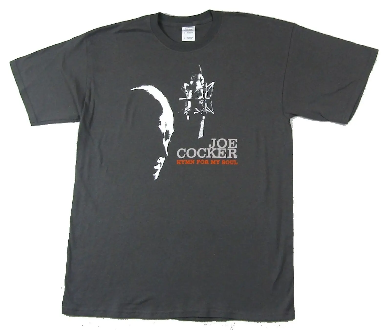 Joe Cocker Hymn For My Soul 2008 серая футболка новая официальная Merch NOS | Мужская одежда