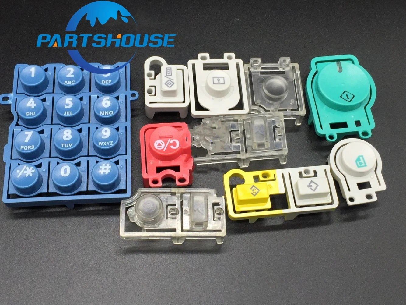 5Sets Panel Operation Button Set for Ricoh Aficio 2075 MP8000 MP6001 MP6500 MP7001 MP7500 8001 9001 Control keyboard tire | Компьютеры и