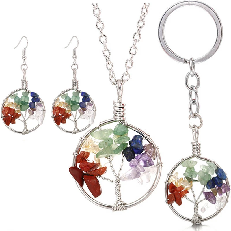 Crystal Swing Pendientes Femeninos Round Tree Reiki De Reiki Crystal Swing Pendientes Femeninos Round Tree Reiki De Reiki
