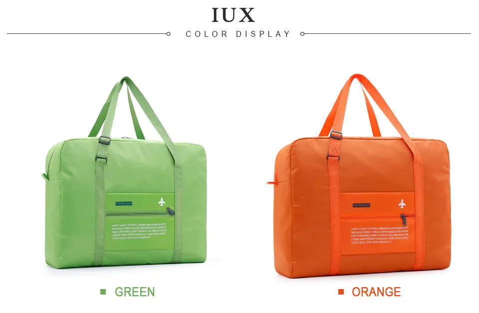 IUX складные дорожные сумки Одежда Органайзер для хранения в багаже коллация чехол s аксессуары принадлежности снаряжение вещи чехол
