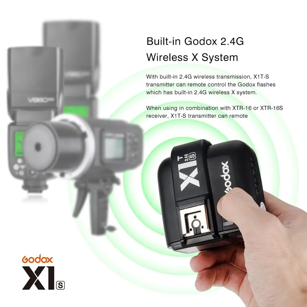 Вспышка Godox V860II для литий ионной батареи 2 шт. быстрая вспышка Sony A7 A7S A7R II A6000 A6300