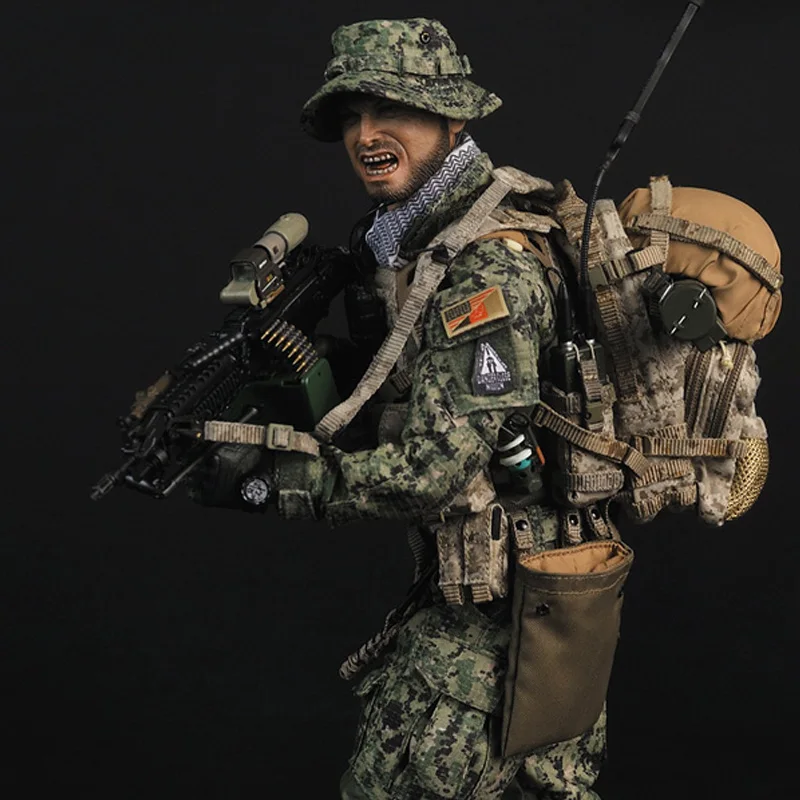 Buy 16 United States Navy SEALs Sniper MK46 Soldier