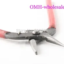 OMH 1 шт. красные инструменты для изготовления ювелирных изделий плоскогубцы DIY инструменты пинцет. Инструменты для захвата Глобальный DY19