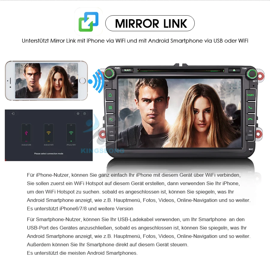 Perfect 8" DAB+ Car DVD player FOR VW Passat CC Polo Golf Android 8.0 Autoradio Octa Core GPS WiFi 3G GPS Radio SD DVR DTV Bluetooth 9