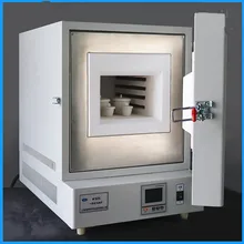 Керамическое волокно муфельная печь 1000 высокая температура коробка печь типа сопротивления лаборатории