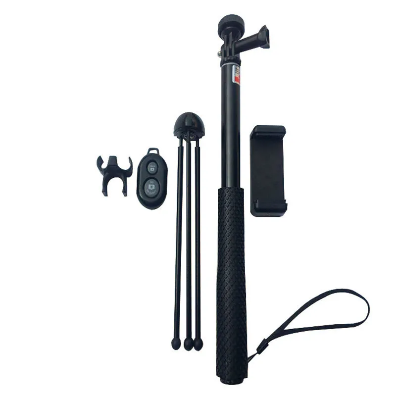 Tycipy Selfie Stick Bluetooth Selfie Stick Tripod Foldable Button Stick with Remote Control for iPhone Smartphone Android Stick