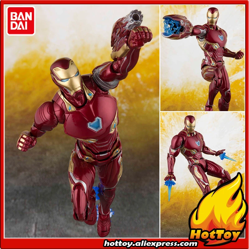 

100% Original BANDAI S.H.Figuarts (SHF) Action Figure - Iron Man MK50 / Mark 50 & Tamashii Stage from "Avenger: Infinity War
