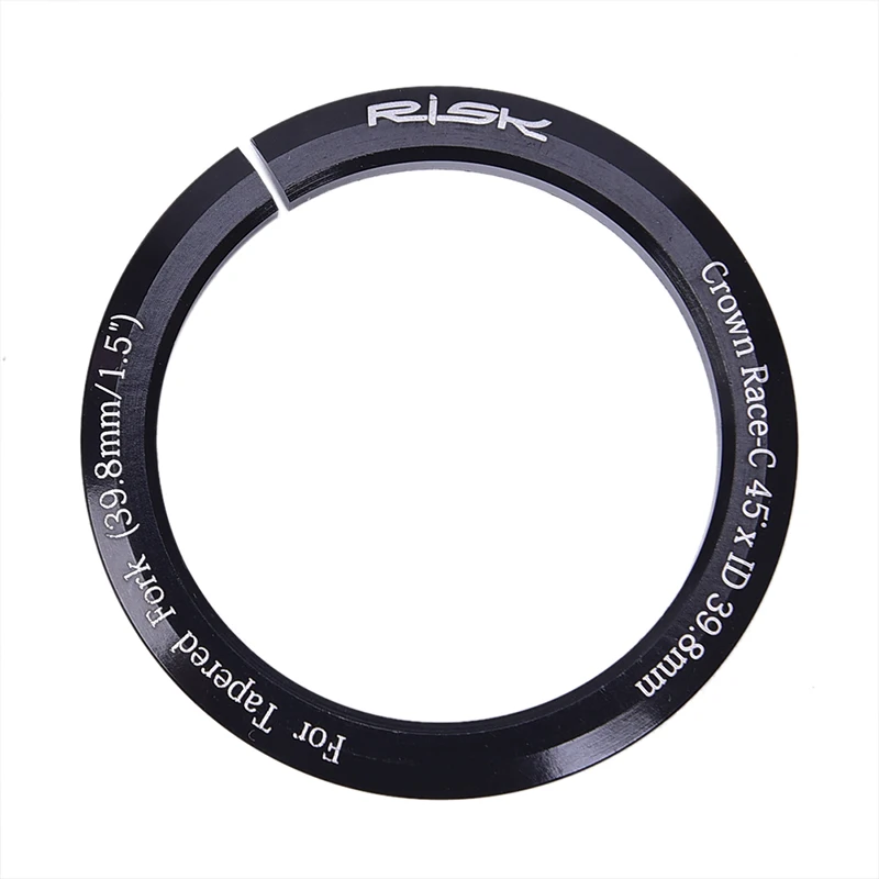2.13inch Bike Headset Base Spacer Crown Race Bike Headset Washer Bicycle Parts 1.5inch Tapered Fork Straight Fork 45 degree