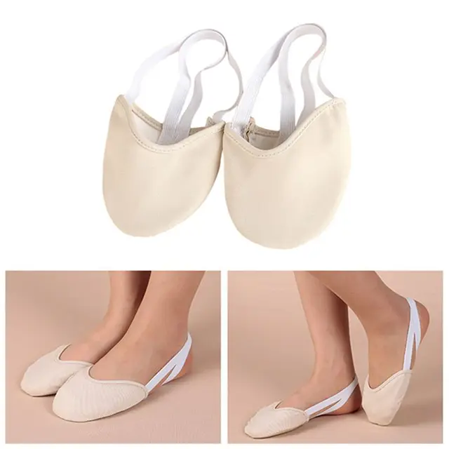US $3.07 Girls Half Soft Sole Ballet Pointe Dance Shoes Rhythmic Gymnastics Slippers 2 Colors Sports shoes a