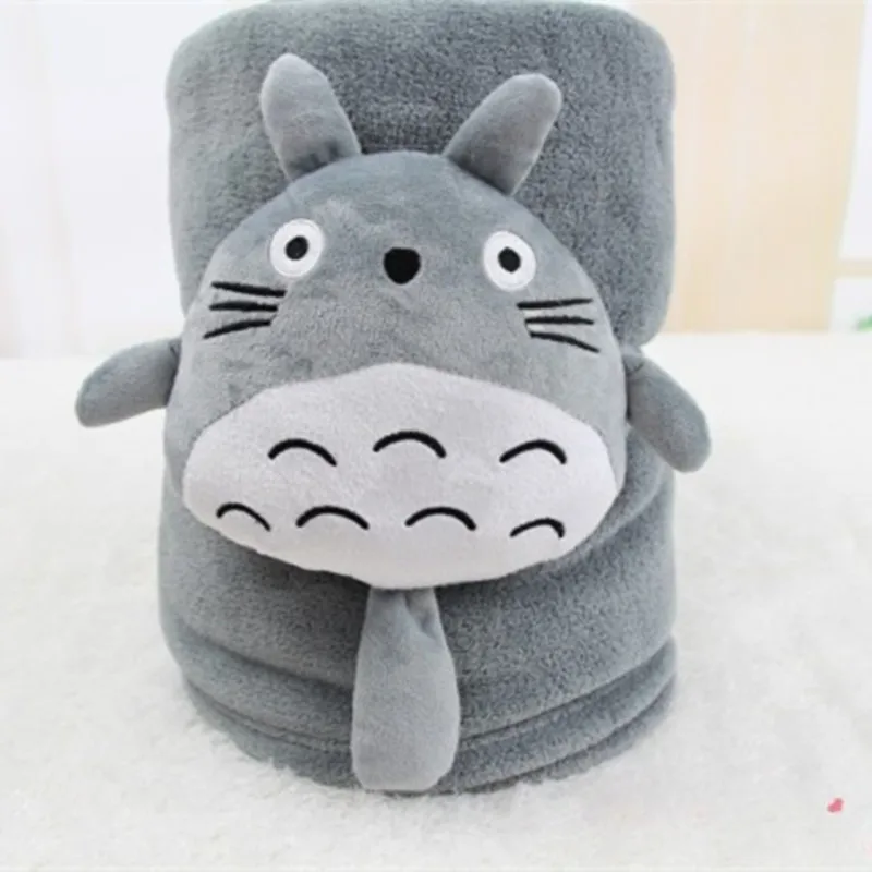 Одеяло Totoro для взрослых красивое шиншиллы одеяло с кондиционированием воздуха
