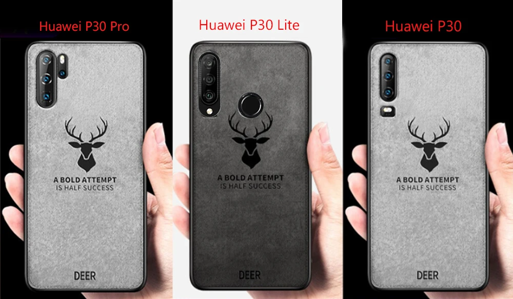 Для huawei P30 Lite случае крышки ткани прочный ТПУ чехол для телефона на huawei P 30 Lite крышка полный защитный бампер Shell